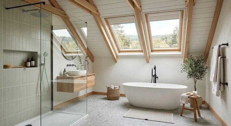 Attic Bathroom Remodeling in Brazoria County, TX