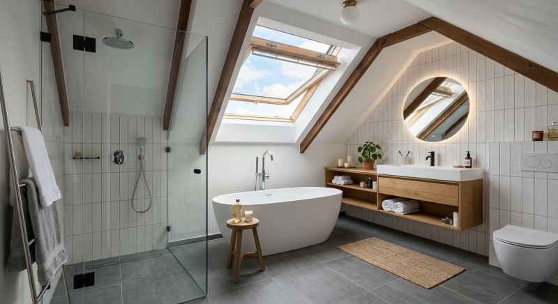 Attic Bathroom Remodeling in Brazoria County, TX
