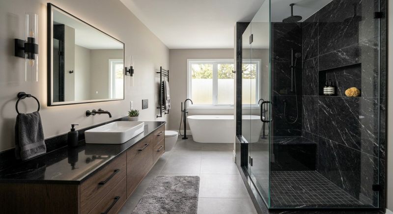 Granite Shower Installation in Brazoria County, TX