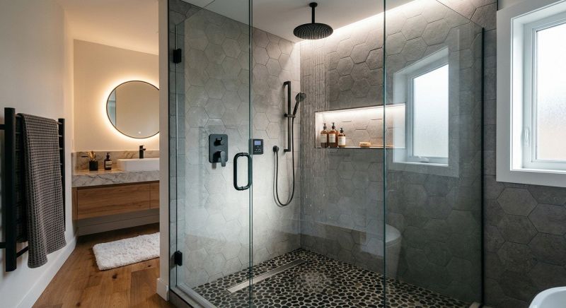 Granite Shower Installation in Brazoria County, TX